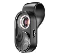 Koolenry Phone Microscope 100X HD Optical Lens with LED Light, Clip Microworld for Kids and Adults