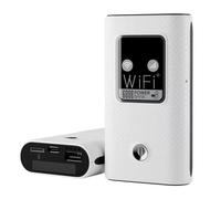 Koolenry Pocket Mifi 150mbps 4G Lte Router Wireless Wifi Portable Modem Outdoor Hotspot Mini Sim Card Slot 6000mah Power Bank