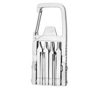 Koolenry Pocket Multitool Keychain for Camping Outdoor Folding Screwdriver Multifunctional Bottle Opener