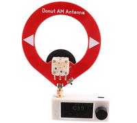 Koolenry Pocket SI4732 Radio Receiver with 1.9inch Screen, Covers HF SW MW VHF 0.5-108MHz Frequencies