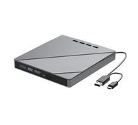 Koolenry Portable 7 in 1 External Blu Ray CD/DVD Drive USB 3.0 for Laptop,Slots Disk Drive Player Burner Reader Writer