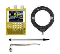 Koolenry Portable DP-666 TEF6686 Radio 2.8 Inch IPS Touch Screen TEF6686 Full Band FM AM FM Short Wave Radio Broadcasting Station