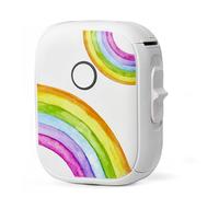 Koolenry Portable Label Maker P12 Wireless Bluetooth Continuous Label Printer Label Maker Machine for Storage Office Home,C