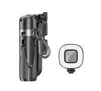 Koolenry Portable P15 Mini Selfie Stick with Tripod Function, Extendable Grip, Detachable Remote, and Light for Photography Enthusiasts