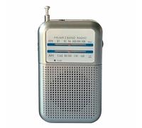 Koolenry Portable Radio AM/FM Two Band Receive Pocket Size with Mini Handle Two Band FM Radio Recorder High Sensitivity Radio