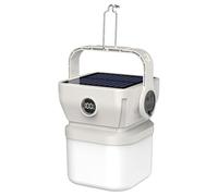 Koolenry Portable Rechargeable LED Solar Lamp Light Waterproof Lanterns Outdoor Night Market Camping Tent Outage Emergency