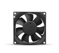 Koolenry Powerful 8cm 8025 Silent Cooling Fan, 3-Pin Connector, DC 12V 0.3A for Effective Computer Case Cooling