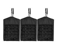 Koolenry Premium Oxford for Goats, Sheep, Donkey, Horse Hay Bags 3pcs Set-Slow Feed Front Netting Design