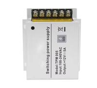 Koolenry Professional AC 100-240V to DC 12V 5A Mini Access Control Power Supply Aluminum Alloy Voltage Converter Power Adapter