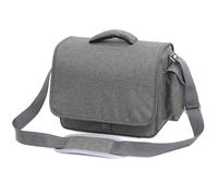 Koolenry Projector Shoulder Bag - Portable, Shockproof Storage Thick Protective Layers for Cameras and Projectors Dark Gray