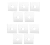 Koolenry Protective for Vinyl Record Sleeves-10pcs LP Album Covers Composite Paper Storage Bags for Vinyl Records B