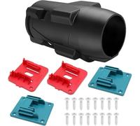 Koolenry Protective Rubber Boot 49-16-2967 1/2" Impact Wrench 2 Pcs Tool Holders and Battery Holder with Screws Compatible