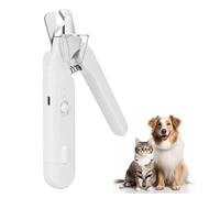 Koolenry Quiet Pet Nails Clipper and Grinder 2-In-1 with USB Charging-Less Than 40 Decibels for All Pets