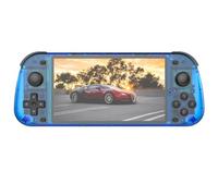 Koolenry R50S Retro Handheld Game Console 5.1inch IPS Screen 128GB Linux System Dual Player Online Gaming Console B