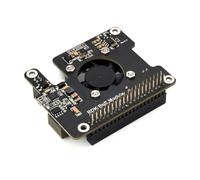 Koolenry RDK X5 PoE Module Power over Ethernet Expansion Board IEEE 802.3af/At Onboard Cooling Fan for D-Robotics RDK X5