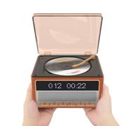 Koolenry Retro CD Player Bluetooth Speaker- Portable Music Player for Audio Birthday Albums