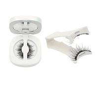 Koolenry Reusable Soft Magnetic for Eyelashes No Glue Needed 3D Lashes Natural Look Easy Apply for Eye Makeup X-USB04