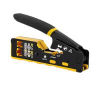 Koolenry RJ45 Crimp Tool Kit Pass Through Cat6 Crimping Tool for Cat5 Cat5e Cat6 8P8C Connector