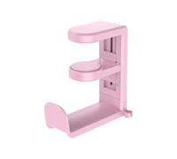 Koolenry Rotating Headphone Holder 360 Degree Swivel Adjustable Clamp-on PC Gaming Headset Stand C