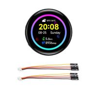 Koolenry RP2350 1.43inch AMOLED Touchscreen Development Board 466x466 Built-in6- Sensor withCNC Case forHMI LVGL