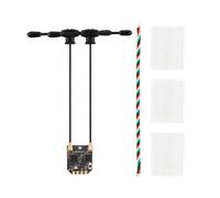 Koolenry RP4TD-M ExpressLRS 2.4GHz Dual Channel Receiver Dual Antenna Remote Control Navigation Receiver FPV Dual Antenna Remote Control Navigation Receiver