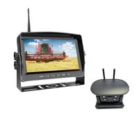 Koolenry RV Wireless Backup Camera 7" Car Monitor with Magnetic Solar Backup Camera Wireless Cameras Wireless System Kit