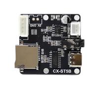 Koolenry -SF5B Serial Port Control Voice Playback Module MP3 Music Player Serial Control Voice Module Support TF Card U-Disk B