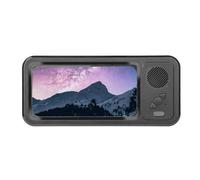 Koolenry Shower Phone Holder Applicable in Multiple Scenarios Touch Screen for Shower Bathroom Black