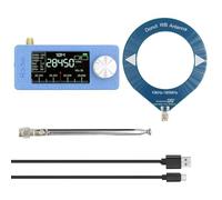 Koolenry SI4732 0.5-108mhz Portable Radio 1.9inch IPS Screen Pocket Mini Radio LSB USB AM FM Radio All Band Radio Receiver Blue