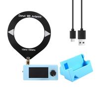 Koolenry SI4732 Mini Radio Receiver Kit+3D Stand 1.9inch Display 10KHz-180MHz FM/AM/LSB/USB SI4732 Radio Shortwave Radio Receiver