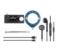Koolenry SI4732 Mini Radio Receiver,Portable Radio for Full-Band Broadcasting,ESP32-S3 Control,with Loop Antenna/Earphone