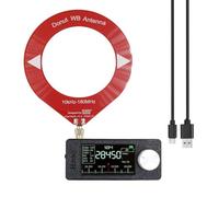 Koolenry SI4732 Radio 0.5-108mhz LSB USB AM FM Pocket Mini Radio 1.9inch IPS Screen All Band Radio Receiver withRing Antenna B