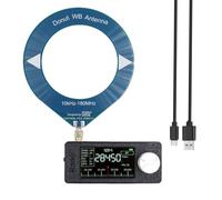 Koolenry SI4732 Radio 0.5-108mhz LSB USB AM FM Pocket Mini Radio 1.9inch IPS Screen All Band Radio Receiver withRing Antenna C