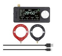 Koolenry SI4732 Radio Mini Receiver 10Khz-180Mhz Portable Radio+Loop Antenna Kit AM FM Radio HF SW MW VHF Mini SI4732 Radio