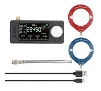 Koolenry SI4732 Radio Mini Receiver+2 Type Antenna Kit 10Khz-180Mhz Portable Radio Portable Radio HF SW MW VHF Mini SI4732 Radio