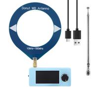 Koolenry SI4732 Radio Receiver+2 Type Antenna 1.9inch Display 10KHz-180MHz Shortwave Radio FM/AM/LSB/USB SI4732 Radio