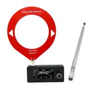 Koolenry SI4732 Radio Receiver+Antenna 10KHz-180MHz Portable Shortwave Radio Receiver SW LW AM FM SSB Mini SI4732 Radio