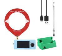 Koolenry SI4732 Radio Receiver Kit+Antenna+Stand 1.9inch Display 10KHz-180MHz FM/AM/LSB/USB SI4732 Mini Radio Shortwave Radio
