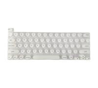 Koolenry Silicone Keyboard Film Protective Cover Portable Long Nails Typing Keyboard Protect Silicone Easy Typing B
