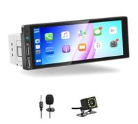 Koolenry Single Din Touchscreen Car Stereo 6.86 Inch Car Multimedia Player Android Auto Car Stereo