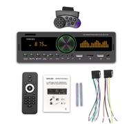 Koolenry Single DIN Wireless MP3 Player USB Charging Vehicle Front Remote Control Vehicle Radio Multimedia