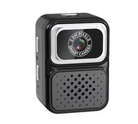 Koolenry Small 0.96 Inch Retro Mini Sports Camera with Screen Outdoor Home Thumb Cam Portable Video Recorder for Kids Gift Black