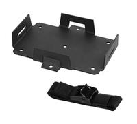 Koolenry Small Battery Tray Fit 12V-6V / 6AH 7AH 8AH 9AH 12AH 15AH Batteries and More Adjustable Hold-Down Strap