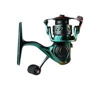 Koolenry Small Size Metal Fishing Reel for Road Rod- Mini Lure Design with Slanted Mouth Line Cup Gear