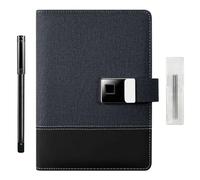 Koolenry Smart Notebook Smart Pen Set OCR Technology Digital Sync Pen for Student Use in Meetings for Painting Recording Notes Via Voice Bluetooth Wireless Connection