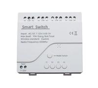 Koolenry Smart Switch Smart Remote Control Switch Inching Self-Locking RF433 4 Way Relay 4CH WIFI Smart Switch Relay Module