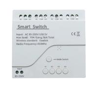 Koolenry Smart Switch WiFi Smart Switch Inching Self-Locking RF433 4 Way Relay 4CH WIFI Smart Switch Relay Module