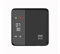 Koolenry Smart Toothbrush Storage Sterilizer Rechargeable Wall-Mounted Travel Storage Rack forElectric andManual Toothbrushes Black