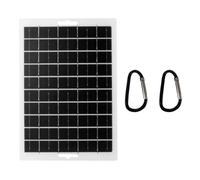 Koolenry Solar Panel Charger USB Portable for Travel and Hiking-Compatible with Mobile Phones, Flashlights, Fans and More