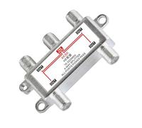 Koolenry SP-04 4-Way Splitter 10-3224MHz Satellite Antenna Cable F Type 4K 8K TV Distributor Signal Receiver Equipment